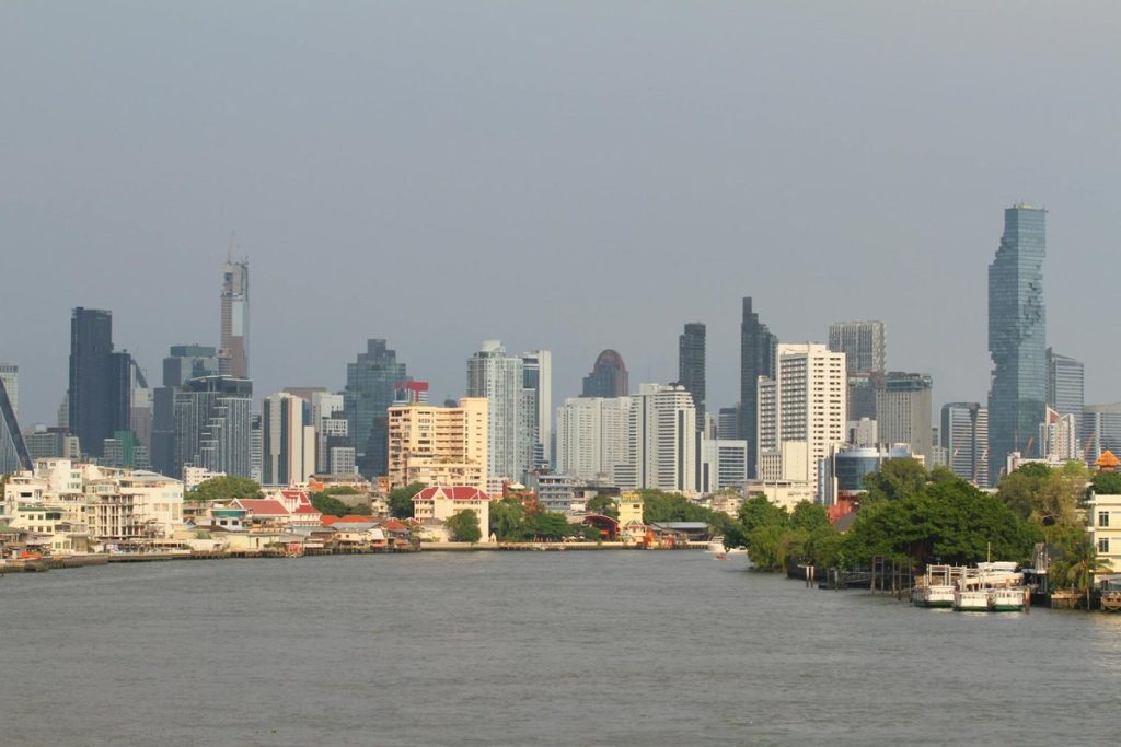 bangkok thailande carte du monde