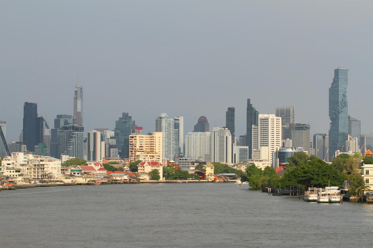 bangkok thailande carte du monde