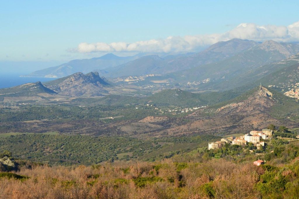 carte corse du nord détaillée