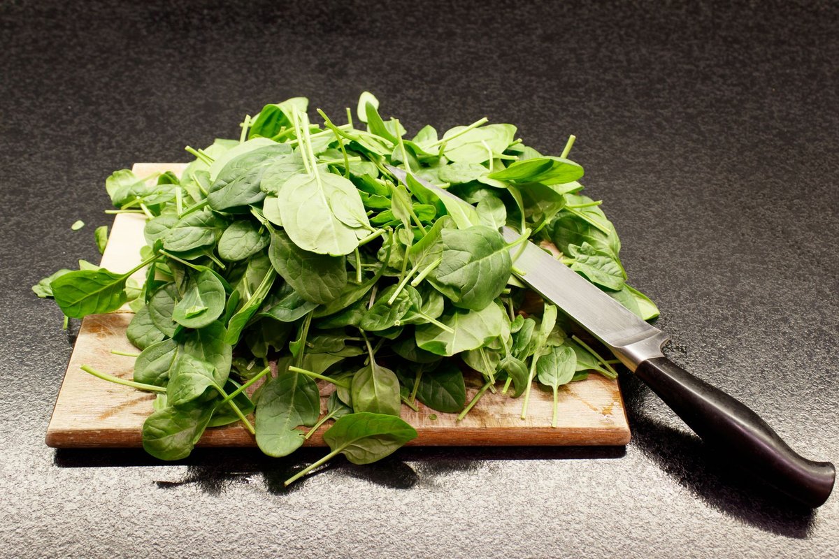 cuisson épinards frais