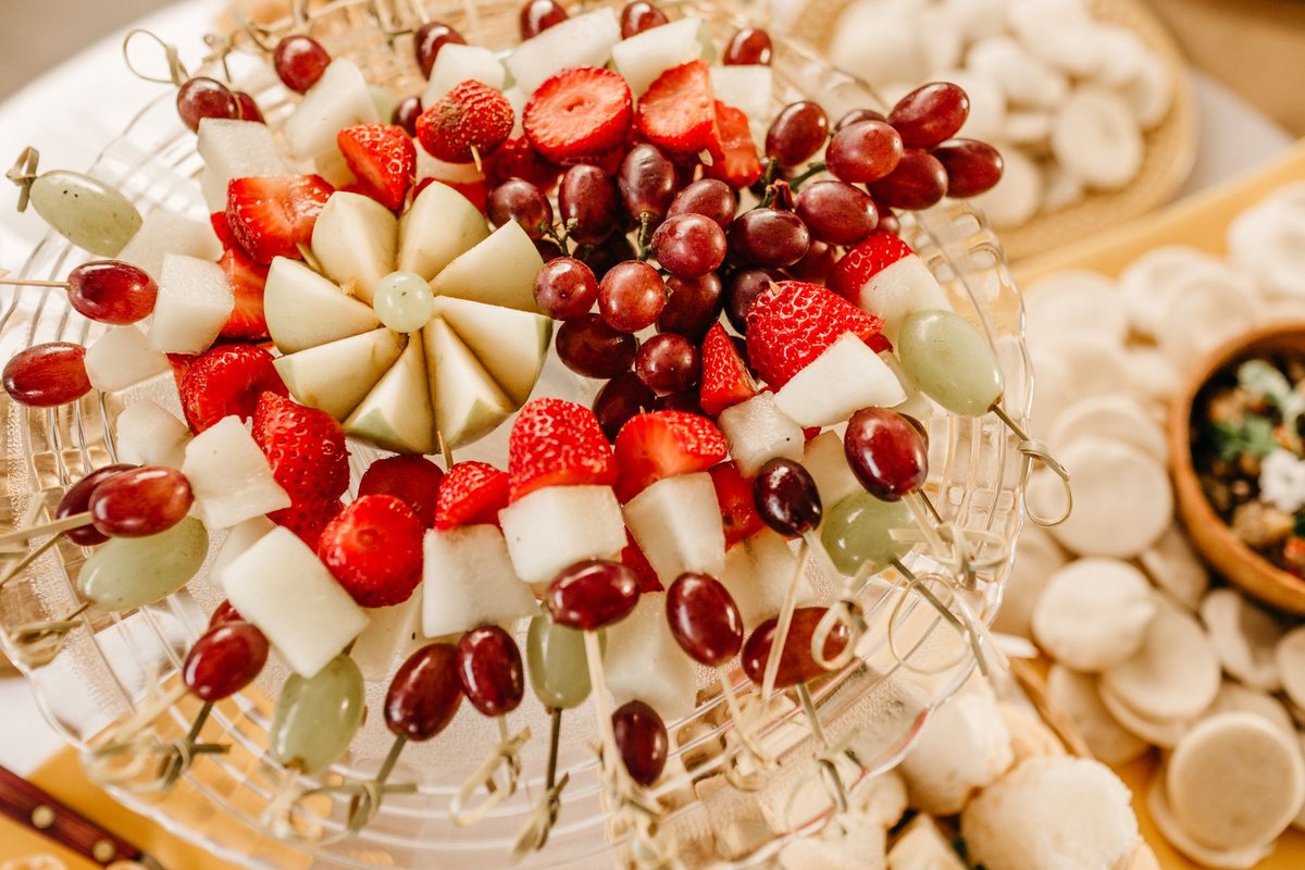 brochettes de fruits