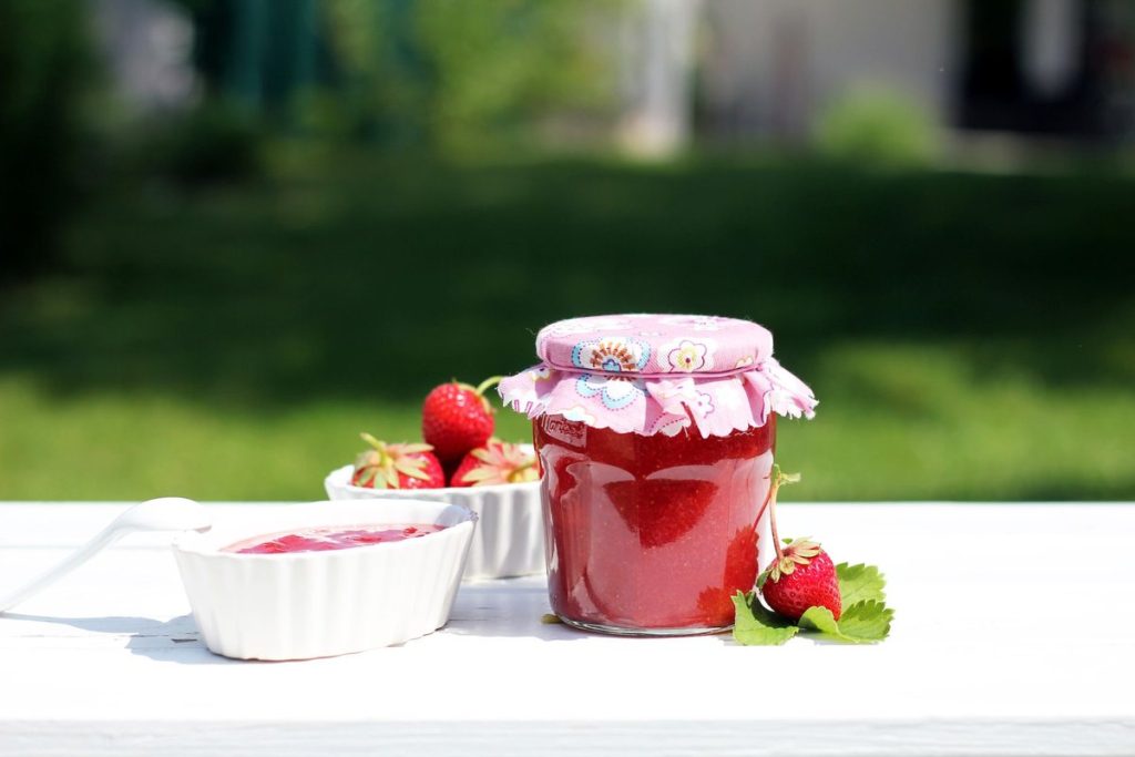 confiture de fraises