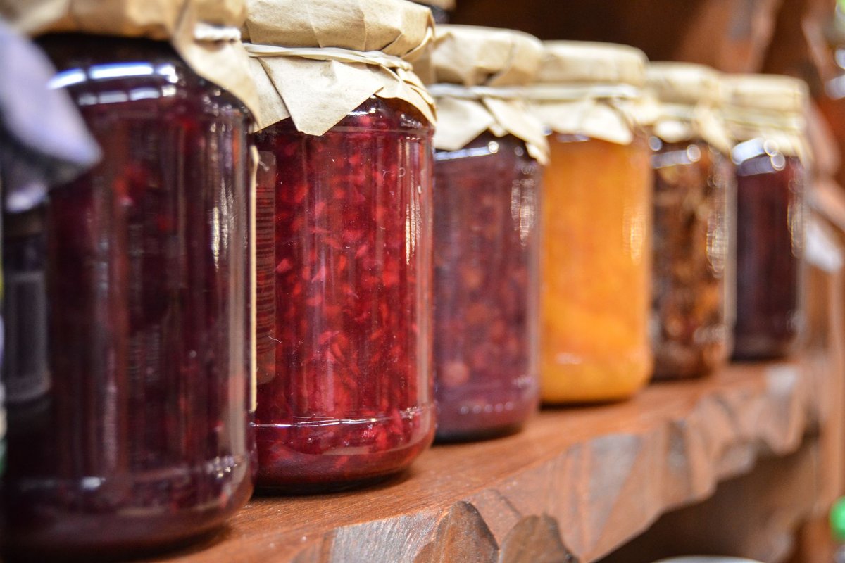 confiture de peche