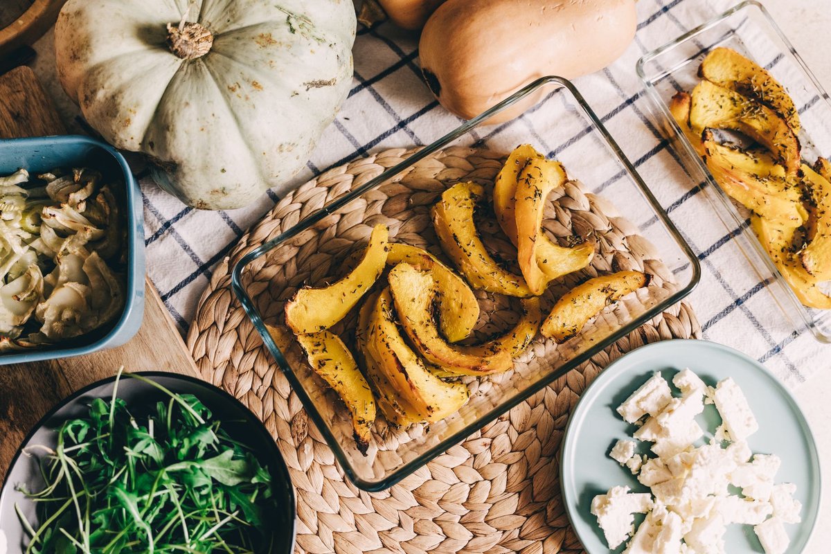 recettes butternut au four
